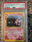 2000 pokemon gym heroes 14 sabrina's gengar holo (with swirl)
