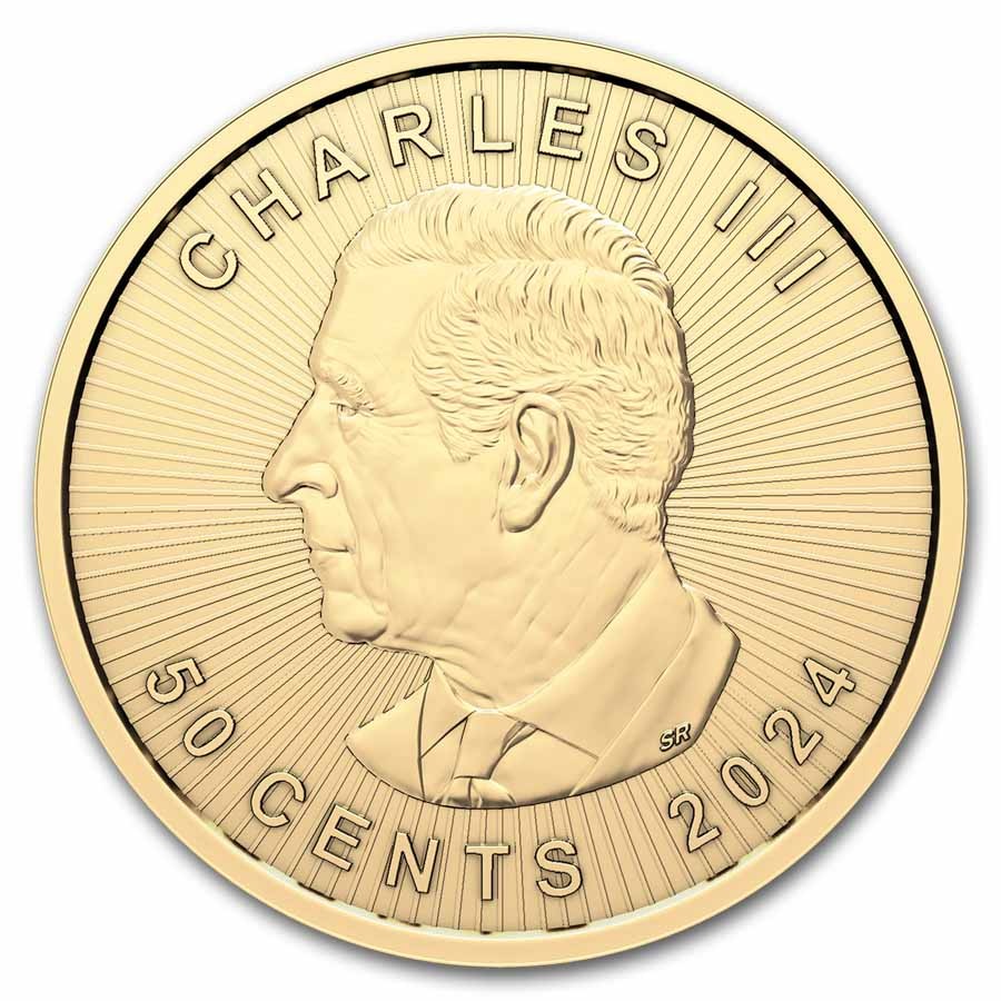 2025 25x 1 gram Gold Maple Leafs Maplegram25™ (In Assay