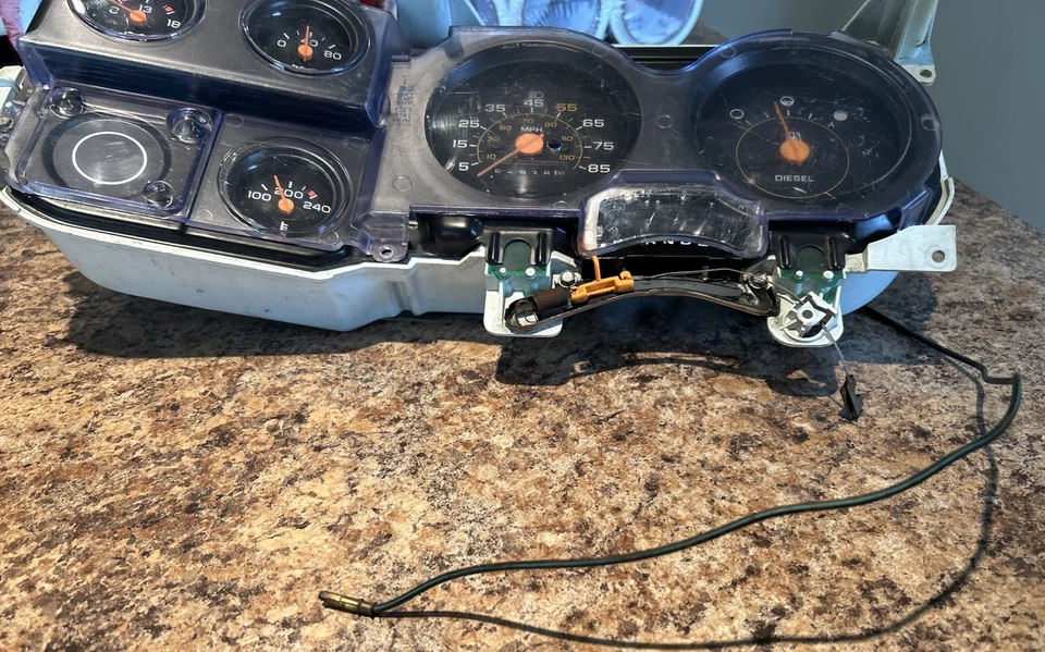 Camión Chevy GMC 1986 87 blazer suburbano K5 K10 C10 C20 velocímetro calibre clúster Foto 4 de 4