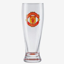 Manchester United FC Schooner Glass Crest Official Football Gift
