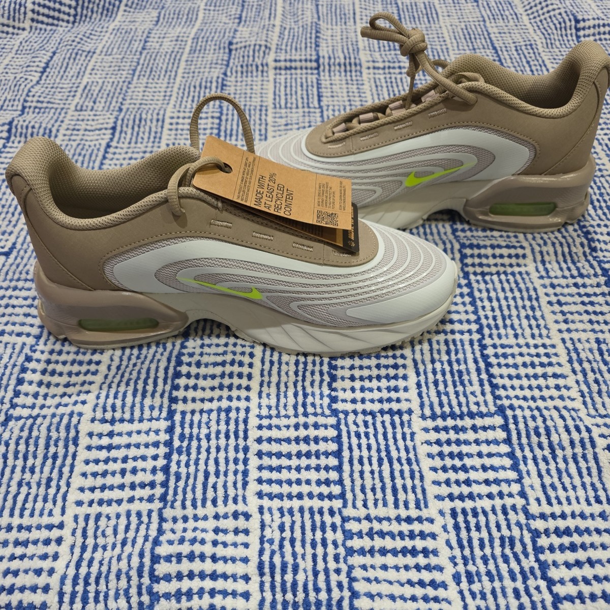 NWB Nike Mens sz 8.5 Air Max Fire Light Bone/Voit/Khaki Sneakers IF2621-002 — product photo 3 of 8