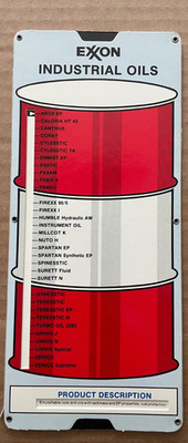 Vintage 1988 EXXON Industrial Oil Properties Applications Calculator Slide Rule