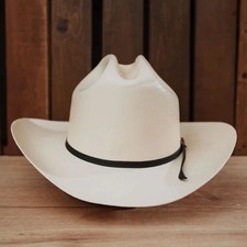 Sombrero Tombstone 15X Sinaloa Chaparral Style Western Cowboy Straw Hat w/ Box