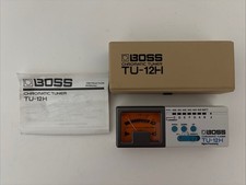 Vintage BOSS Chromatic Tuner TU-12H Tested Work