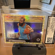 Topps NBA Hoops 2025-26 James Harden Rainbow Yellow #276 086/275 PSA