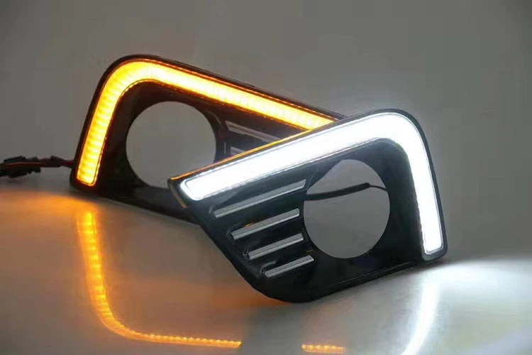 Luz de circulación diurna LED antiniebla diurna con giro para Nissan Altima 2016-2017 2018 Foto 2 de 4