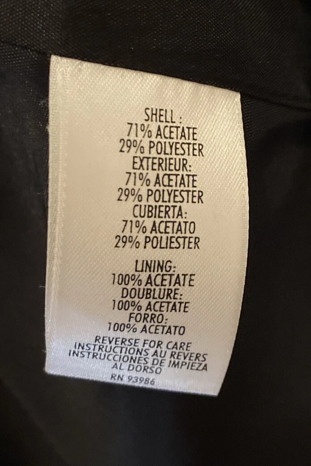 Suit Women Size 6 Collectibles Casual Corner  Pant Suit Shoulder Pads 80/90’s - Image 4 of 4