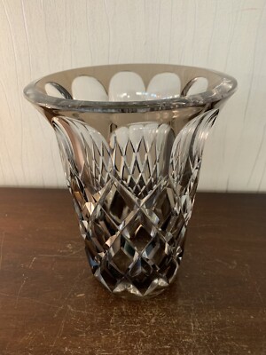 Vase Aus Kristall Val Saint Lambert Modell1