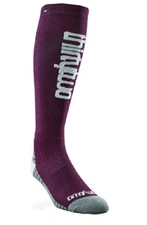 Thirtytwo 32 Women's Knee High Double Burgundy sock size  L/XL 8-10