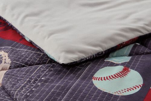 Baseball Basketball Football Kids Sports Mini Bed in a Bag Comforter Set - Picture 8 of 11