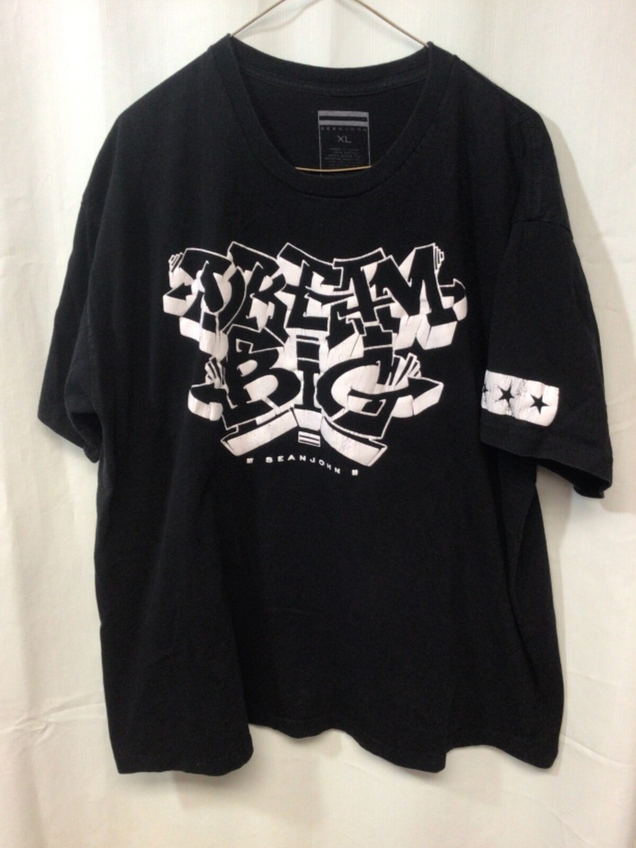 Dream Big Sean John XL Black T Shirt T7 | eBay