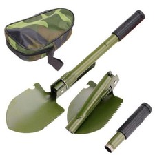 PALA PICCONE VANGA PORTATILE PIEGHEVOLE MULTIUSO ESCURSIONE CAMPING GIARDINAGGIO