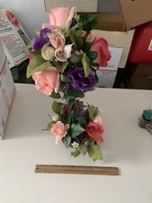 Artificial Flower Bunch Branch Bouquet Wedding Party Floral Home Decor Box20