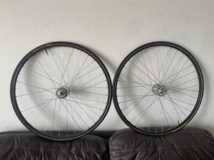 Paire De Roues Campagnolo Record Pista/Track – 28H – 700c – Argent – Occasion
