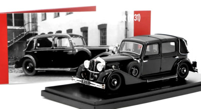 wonderful resin-modelcar 1:43 TATRA 80 LANDAULET 1935 - black - closed top