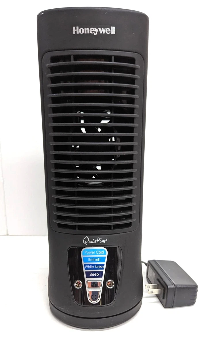Honeywell HTF210B QuietSet Mini Tower Table Fan - Black | eBay