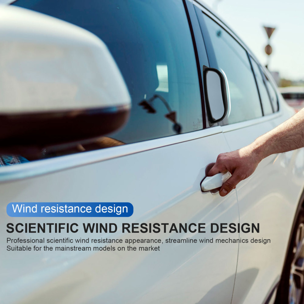 Improve Your Field of Vision with 2Pcs Car B Pillar Blind Spot Mirrors