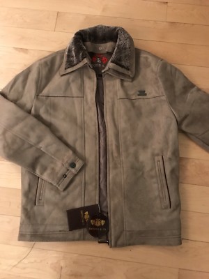 emporio suede jacket