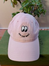 Vans Off The Wall Lazy Oaf Not Now Pink Black & White Bow Baseball Hat Cap