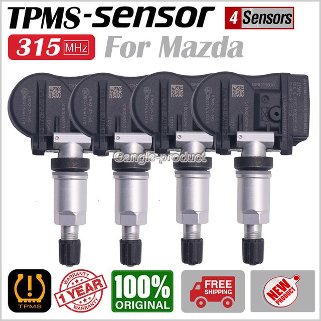 4Pcs TPMS For Mazda 2 3 5 6 CX3 CX 5 CX7 MX5 TIRE PRESSURE SENSOR