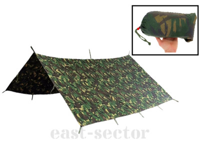 GB Army Basha DPM Tarp Shelter Sheet GS ECWCS Gen Zeltplane Biwakzelt Plane MTP