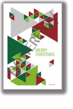 Merry Christmas Triangles- NEW POSTER