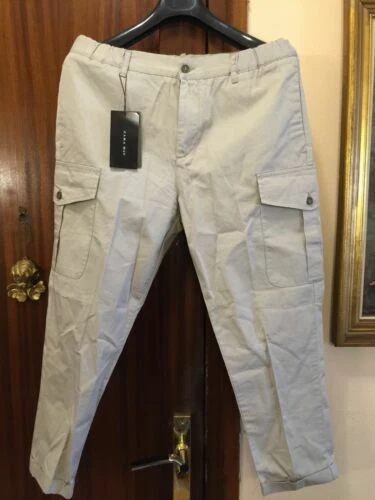 Pantalones de hombre Zara de algodón
