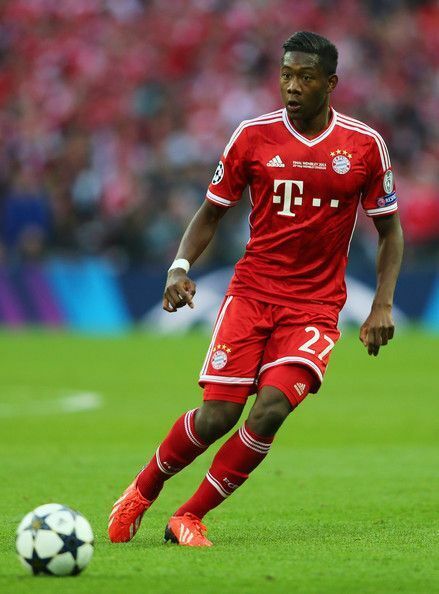 FC Bayern Munchen 2013 Home Jersey D. Alaba #27 Adidas Size
