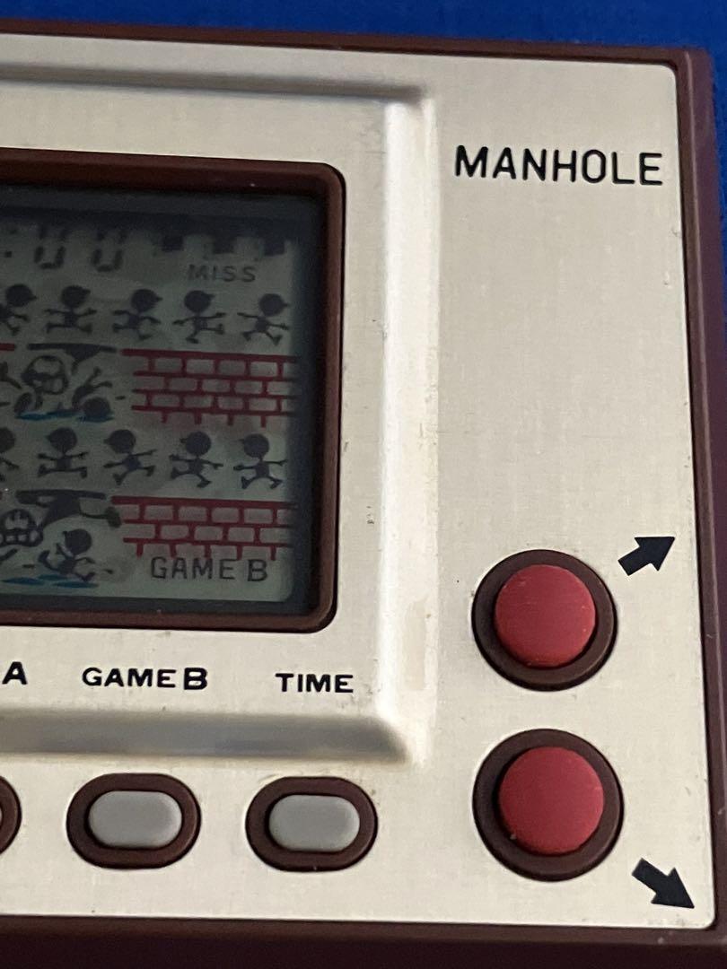 任天堂】GAME&WATCH MANHOLE ゲームウォッチ マンホール