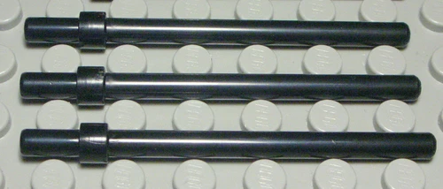Lego Rod 1x6 Black 3 Pieces (1297#)