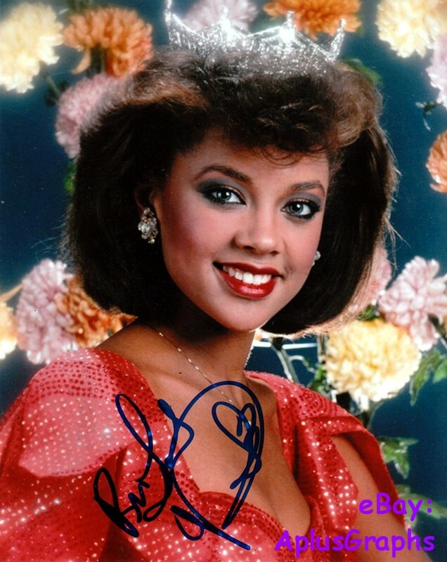 VANESSA Miss America 1984 SIGNED UK