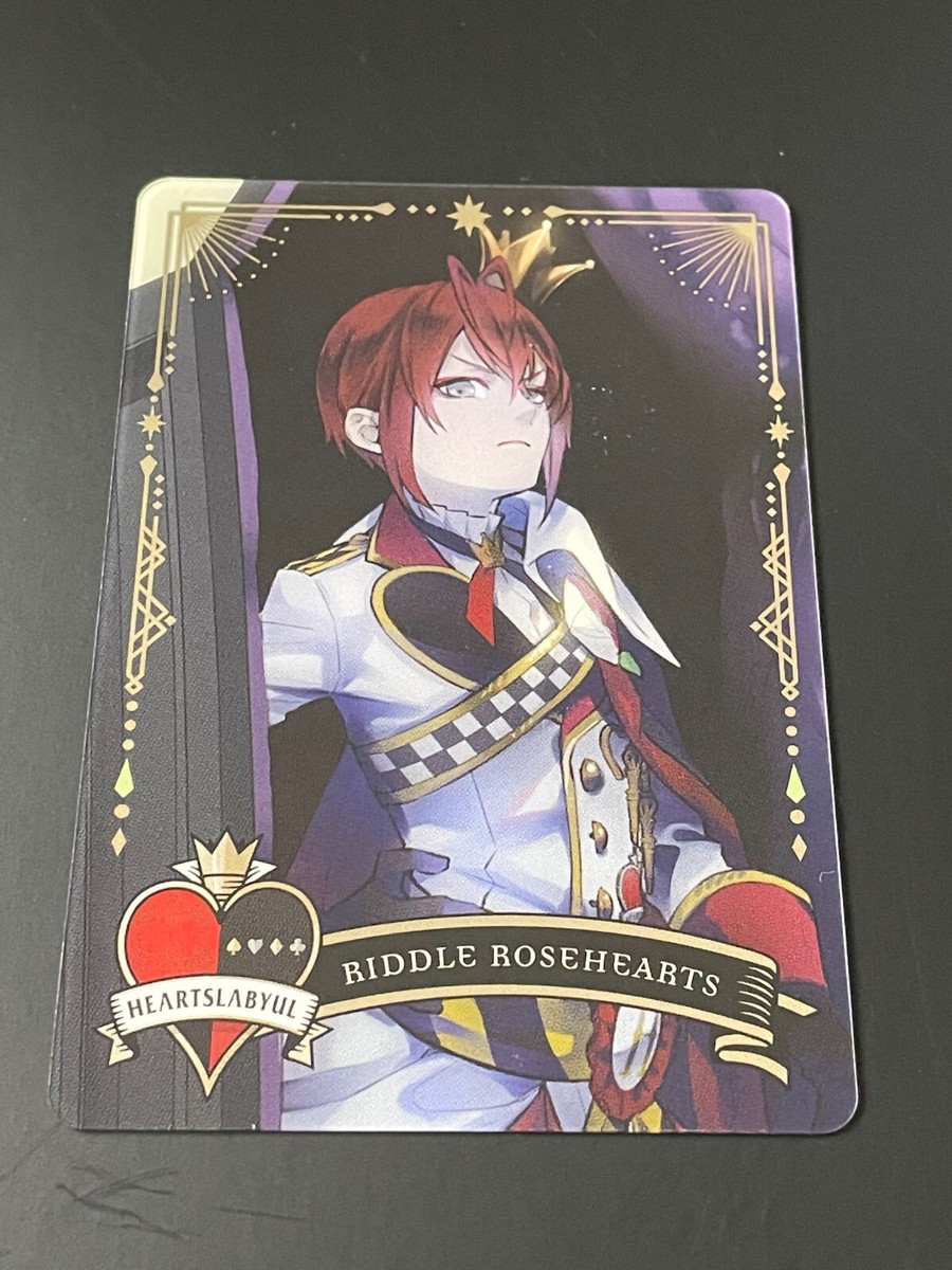 DISNEY TWISTED WONDERLAND Riddle Rosehearts P2-15 Wafer Card