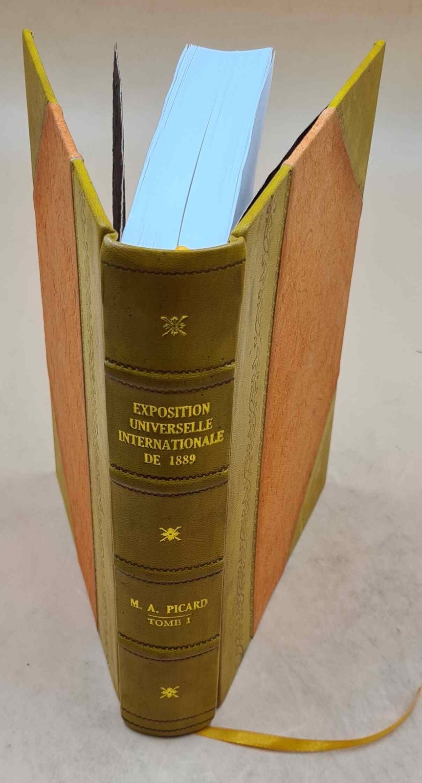 Exposition universelle internationale de 1889 à Paris : rapport  [Leather Bound]