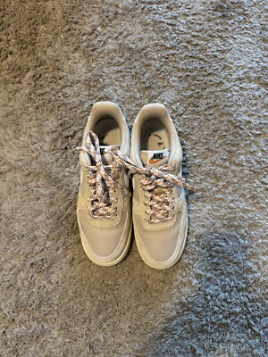 Nike Air Force 1 '07 LV8 ''Rattan/Sail/Rattan/Alpha Orange'' Men's Shoe, 6.5M