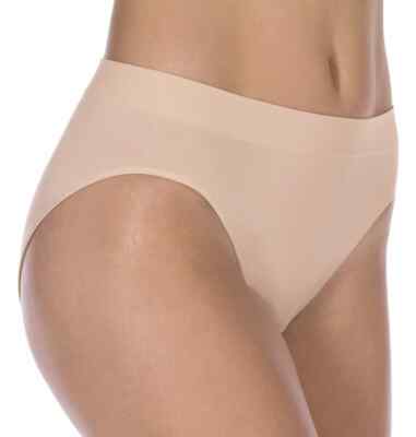 Bali L98420 Womens Nude One Smooth U All-Over Smoothing Hi Cut Briefs