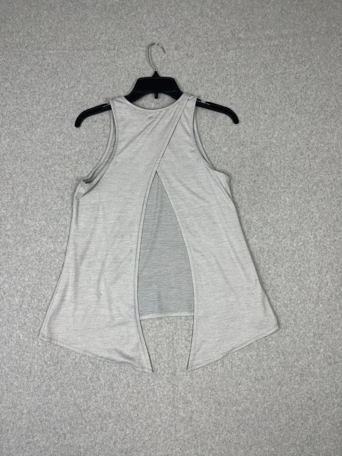 yogalicious overlapped back sleeveless yoga activewear shirt