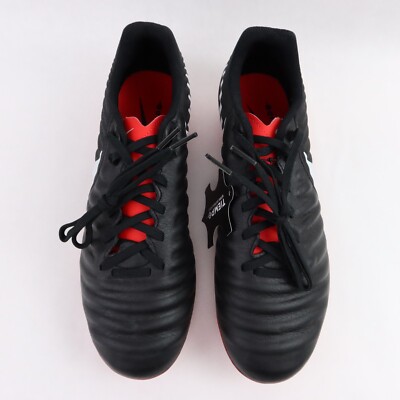 Nike Legend Academy 7 Soccer Cleats Men's Size 8 Black FG Tiempo