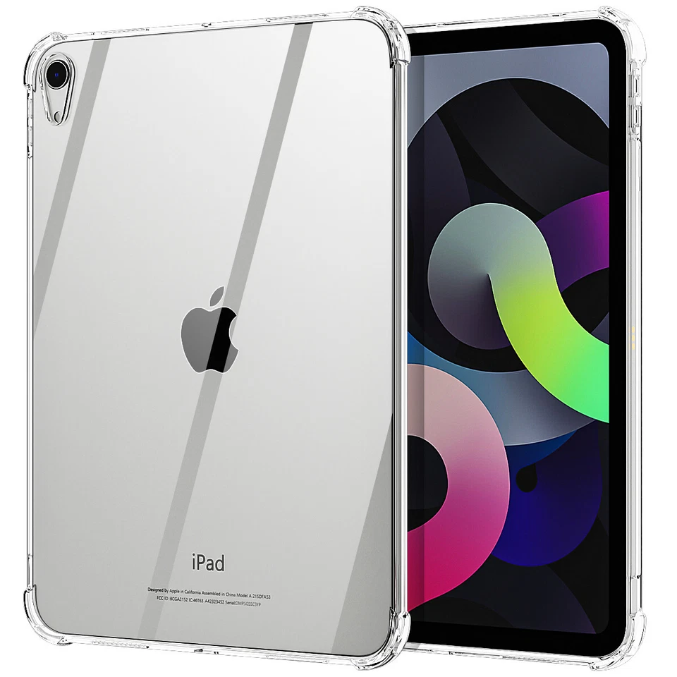 For iPad Air 5th/4th Gen 10.9 in Case Clear TPU Shockproof Slim Protective Cover - Image 2 of 4