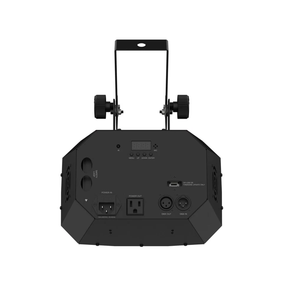 2x Chauvet DJ Wash FX Hex ILS LED effect light w/ 2x O-Clamps - Image 4 of 4