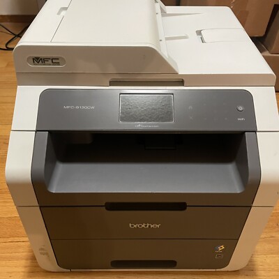 Brother MFC-9130CW Printer New Open Box Page Count 4