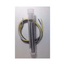 15 Ft (5 ft each B/W/Y) 22 awg PVC Coated Guitar Wire 22 ga and 10g Solder Tube