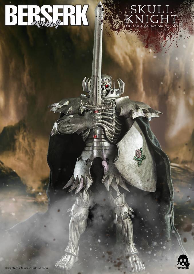 3A ThreeZero Berserk 1/6 Skull Knight Normal Ver Action Figure In