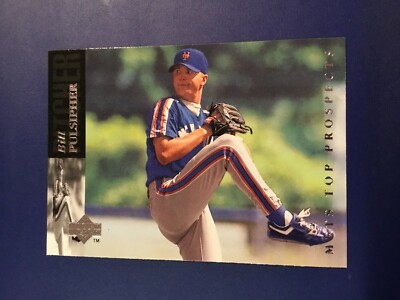 1994 Upper Deck # 205 BILL PULSIPHER ROOKIE RC New York Mets Nice