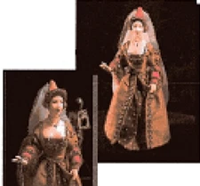 1:12 Visual Dollhose Doll Dressing Made Easy~By Dana~ LADY WARRICK~ Tutorial