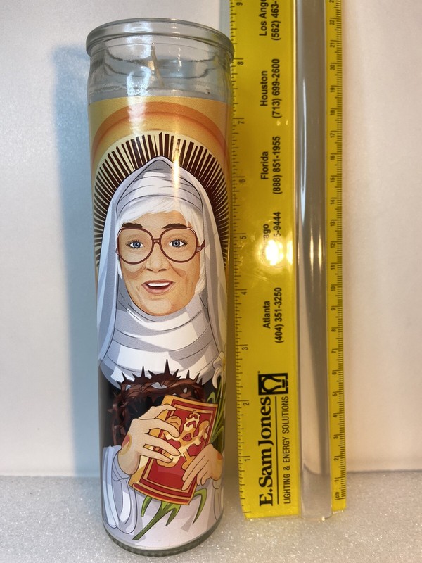 Golden Girls Prayer Votive Vigil Candle - 8" tall - Sophia / Estelle Getty - New