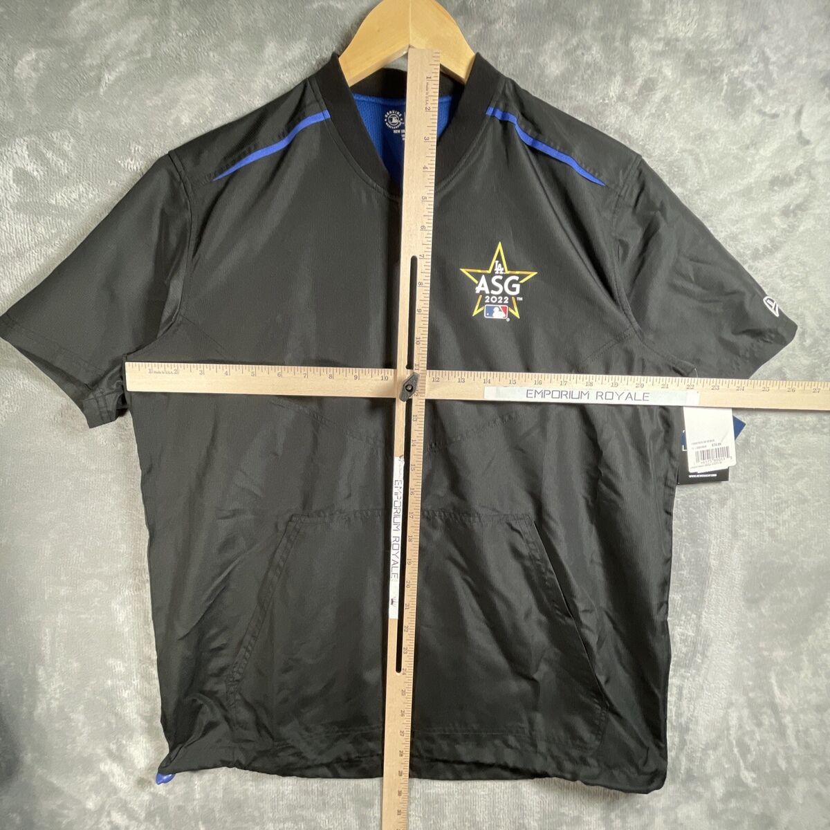 New Era Los Angeles Dodgers Jacket Men's M Black 2022 All New Era Los Angeles Dodgers Jacket Men's M Black 2022 All