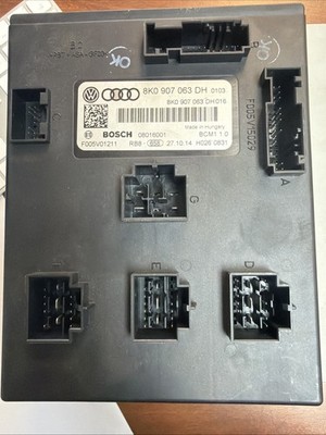 09-17 Audi Q5 SQ5 A4 BCM Onboard Supply Control Module Unit 8K0907063DH OEM