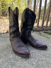 Tony Lama Bullhide Cowboy Boots 12D, Rick Grimes alternative 