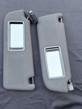 2012-2018 Audi A6 Lr Sun Visors. Oem Cloth Black Setwmirrors 2012-2018 Audi A6 Lr Sun Visors. Oem Cloth Black Setwmirrors