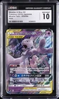 2019 POKEMON MIRACLE TWIN JAPANESE HOLO #29 MEWTWO & MEW GX CGC 10 GEM MINT